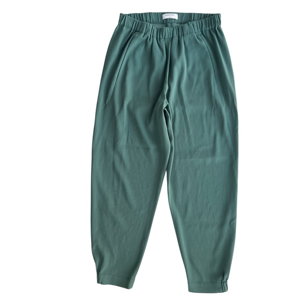 Aritzia Babaton Women’s Sz S Forest Green Dexter Cropped Ankle Pant SBC1-6441-29